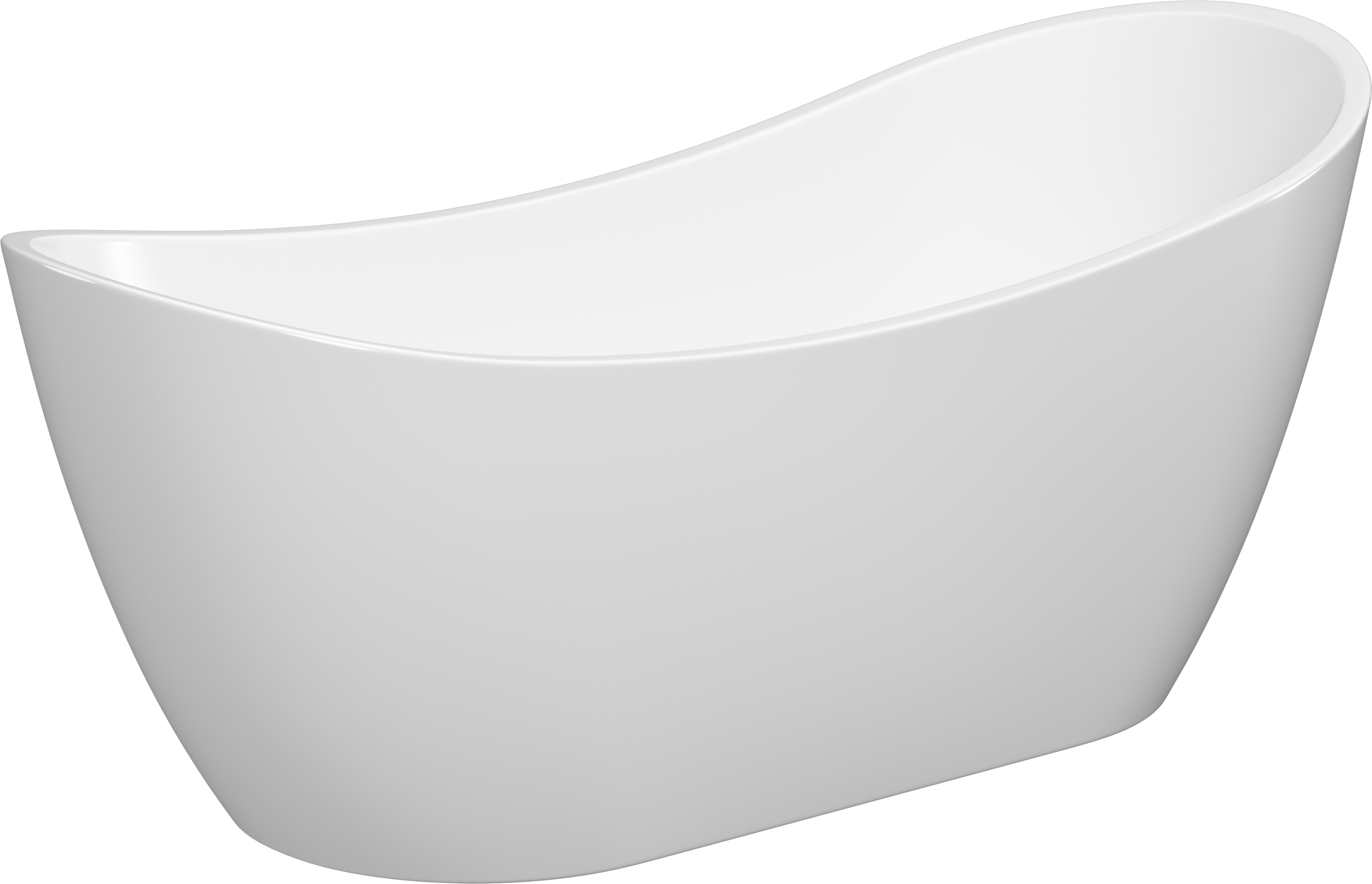 Cersanit Zen Freistehende Badewanne 182x71 cm oval weiß S301-331