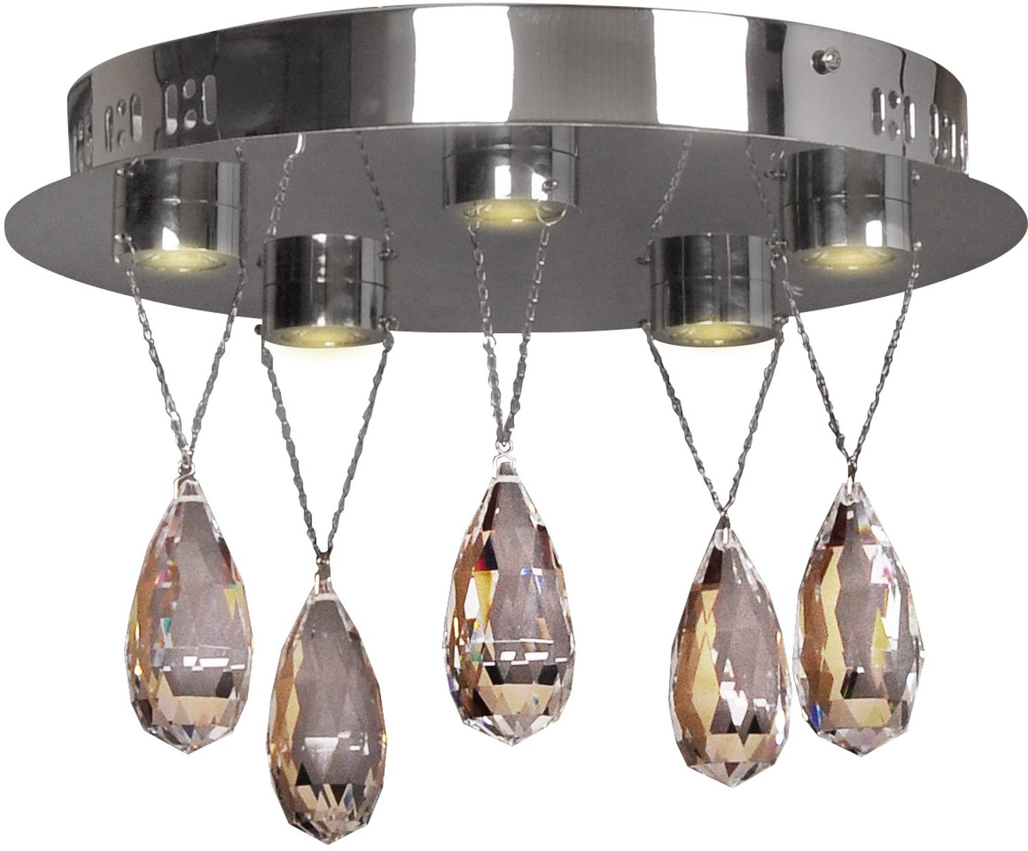 Candellux Prisma Deckenlampe 5x3 W chrom 98-25722