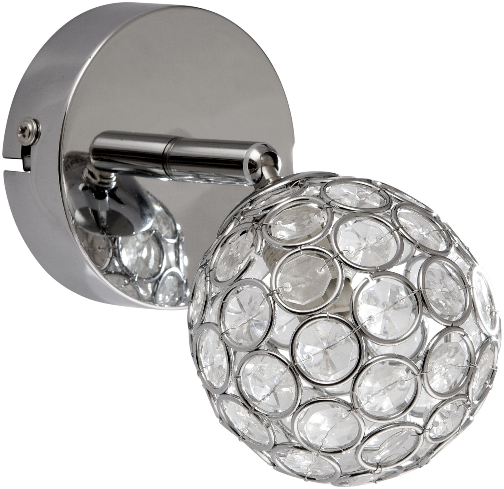 Candellux Starlet Leuchter 1x40 W chrom-transparent 91-85781