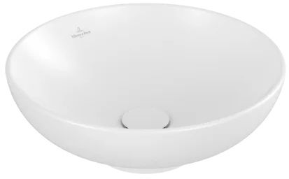 Villeroy & Boch Loop & Friends Waschbecken 42x42 cm rund Aufsatzwaschbecken weiß 4A4600RW