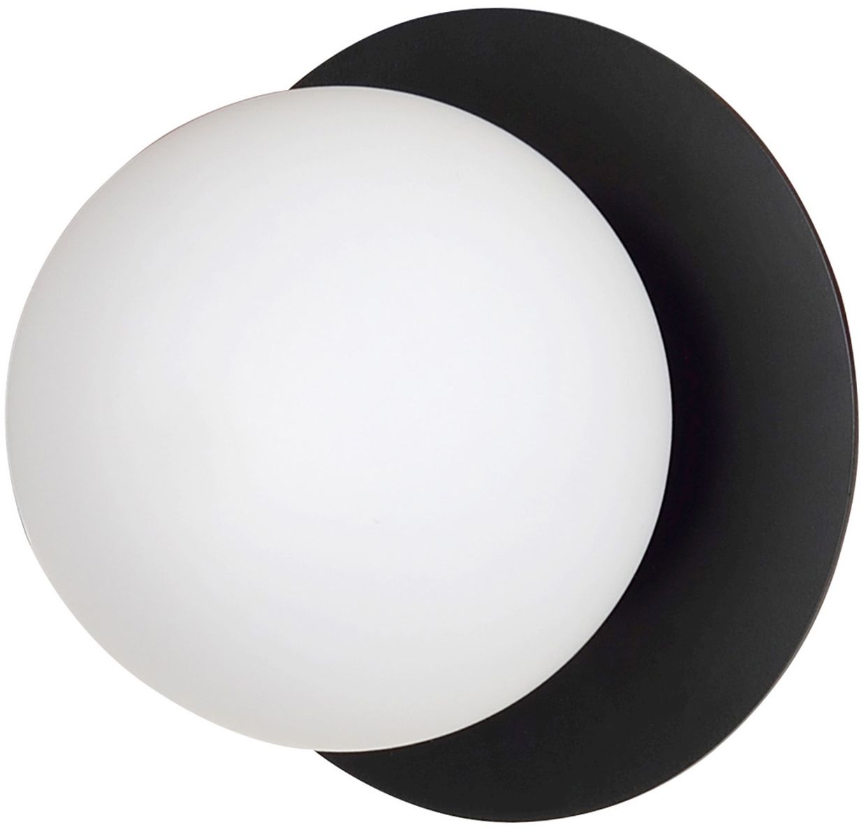 Emibig Minerva Leuchter 1x10 W weiß-schwarz 612/K1