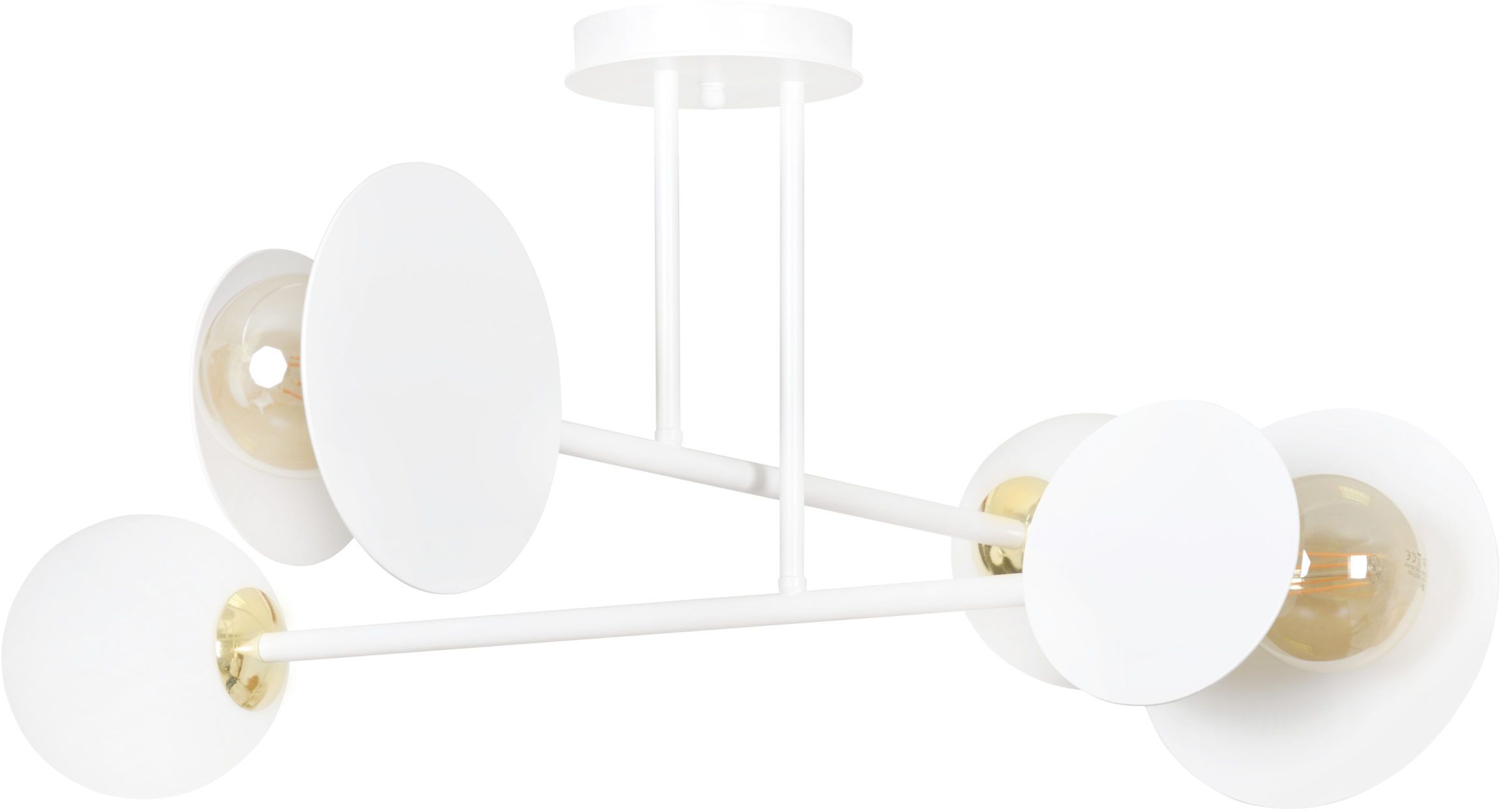 Emibig Minerva Deckenlampe 4x15 W weiß 613/4