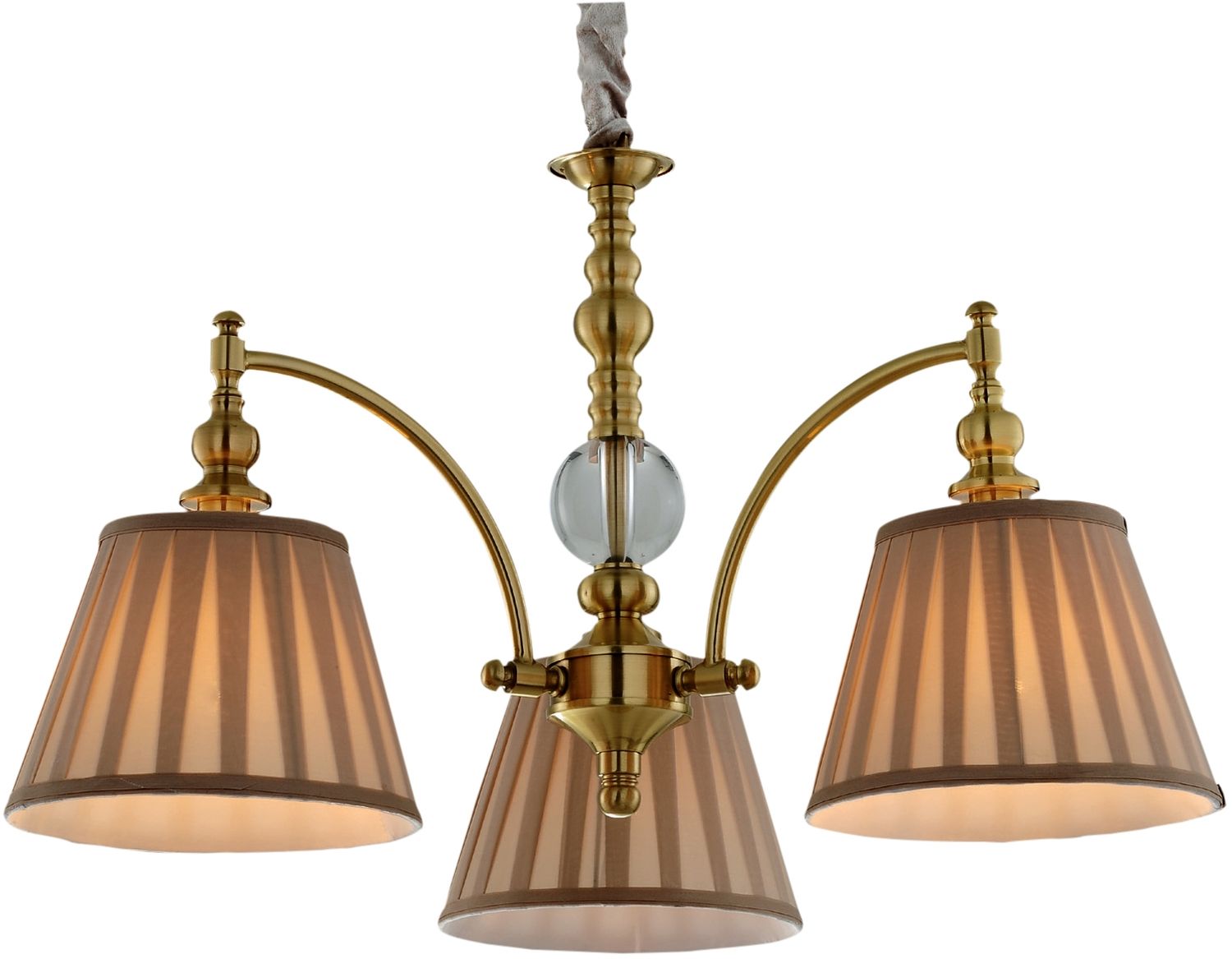 Candellux Austin Pendelleuchte 3x40 W patina-braun 33-13842