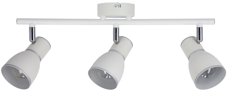 Candellux Fido Deckenlampe 3x40 W weiß-chrom 93-63403