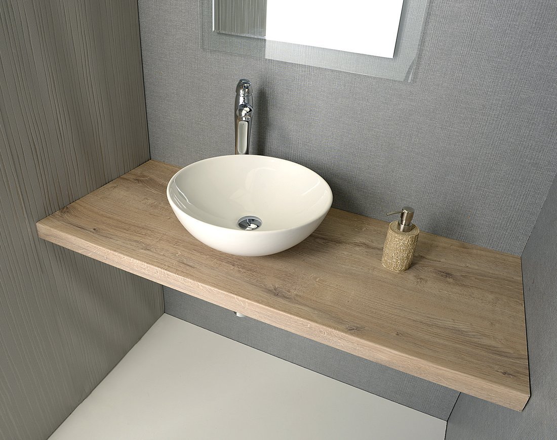 Sapho Avice Arbeitsplatte 60x49.5 cm eiche AV64