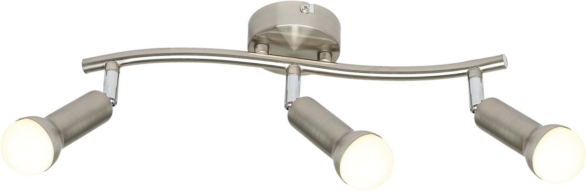 Candellux Arc Deckenlampe 3x40 W nickel 93-63465