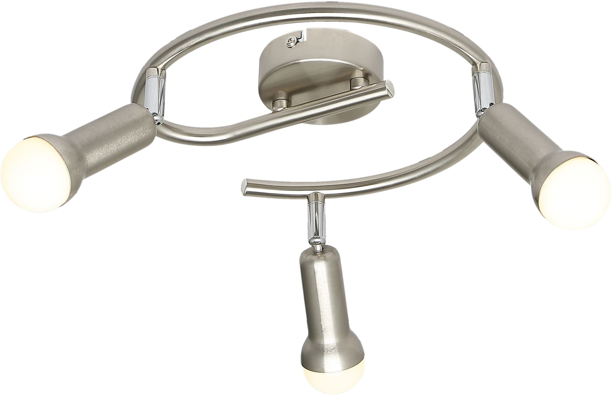 Candellux Arc Deckenlampe 3x40 W nickel 98-63304