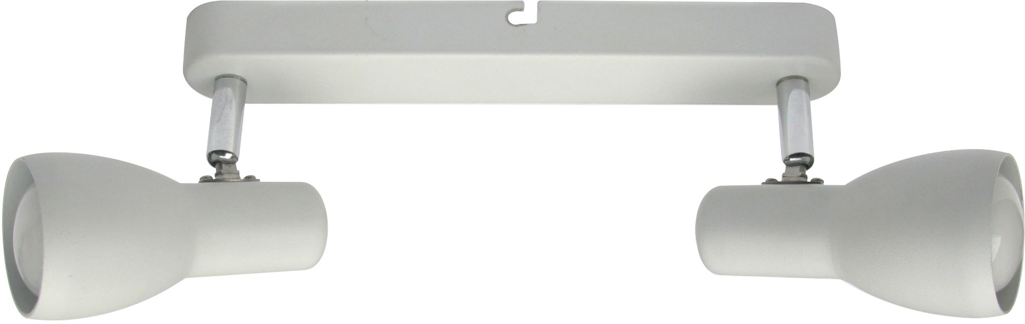 Candellux Picardo Deckenlampe 2x40 W weiß 92-44181