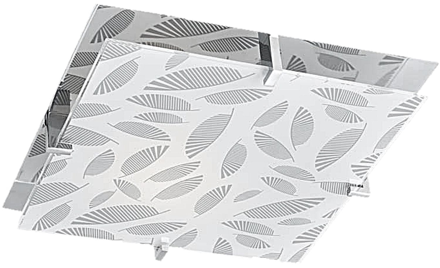 Candellux Fikus Decke 1x60 W chrom 10-12814