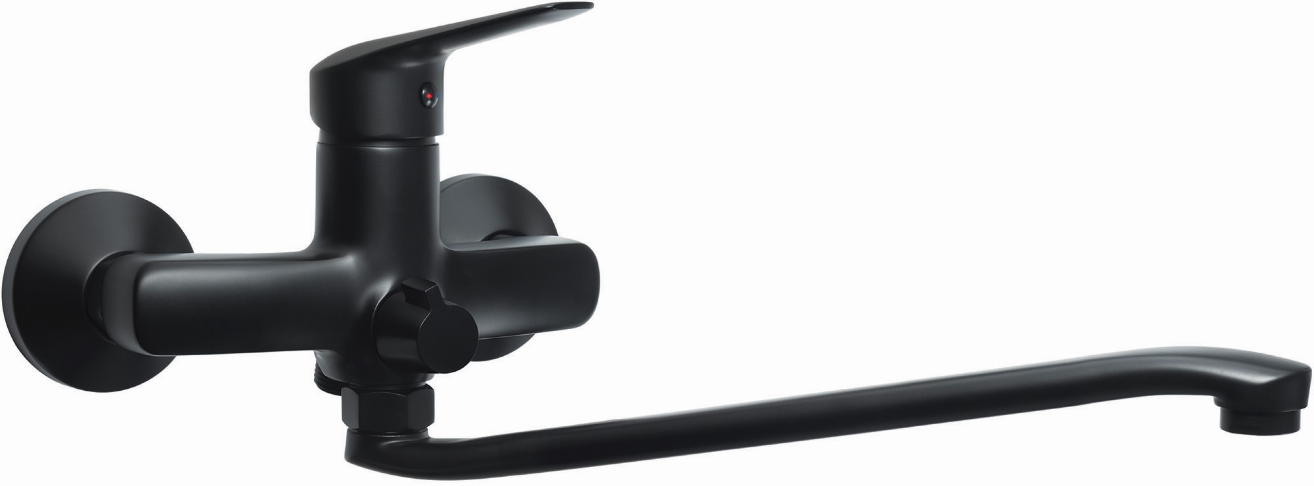 Deante Neo Boro Waschtischarmatur Wandmontage schwarz BMO_N56M