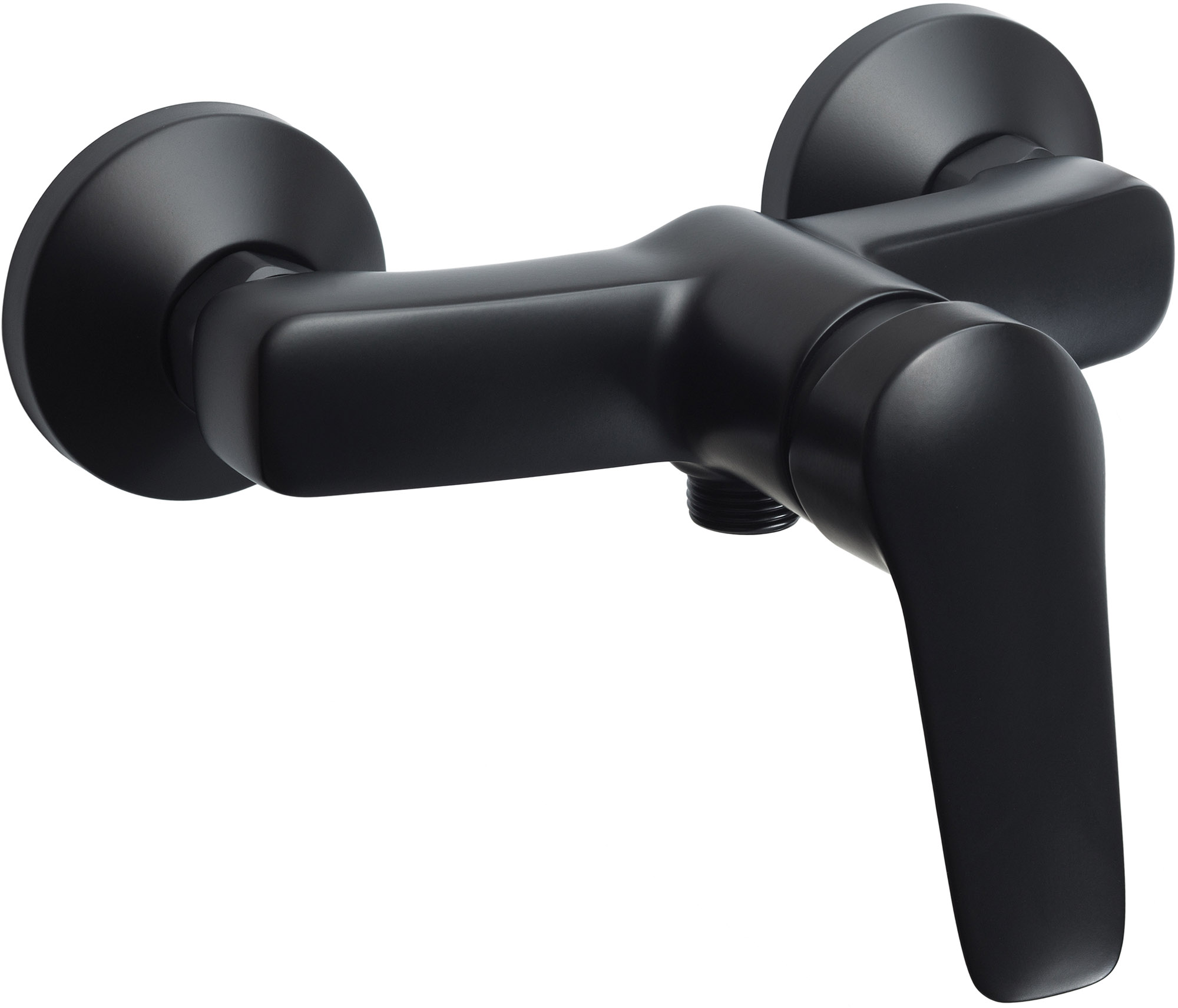 Deante Neo Boro Duschbatterie Wandmontage schwarz BMON40M