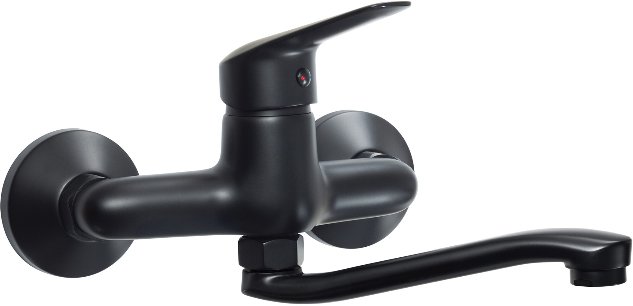 Deante Neo Boro Waschtischarmatur Wandmontage schwarz BMO_N50M