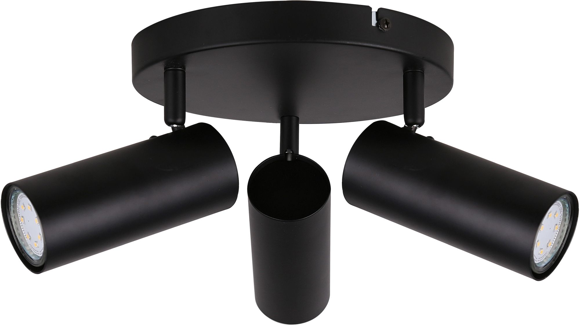 Candellux Colly Deckenlampe 3x15 W schwarz 98-01672