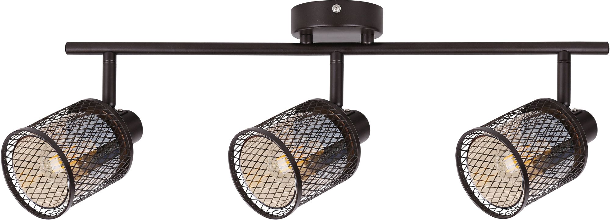 Candellux Canabera Deckenlampe 3x40 W bernstein-braun 93-82541