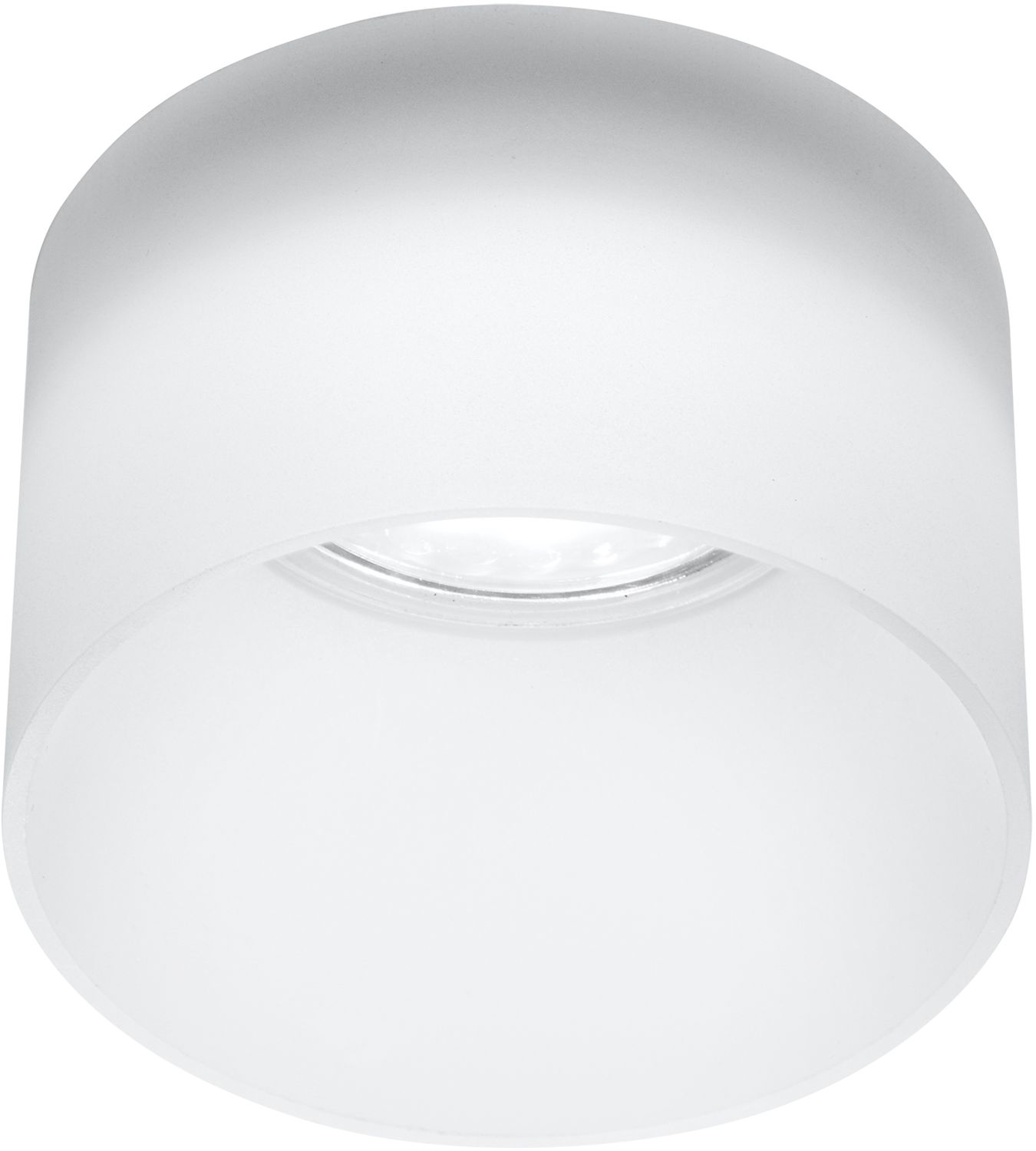 Candellux Tuba Deckenlampe 1x50 W weiß 2273679