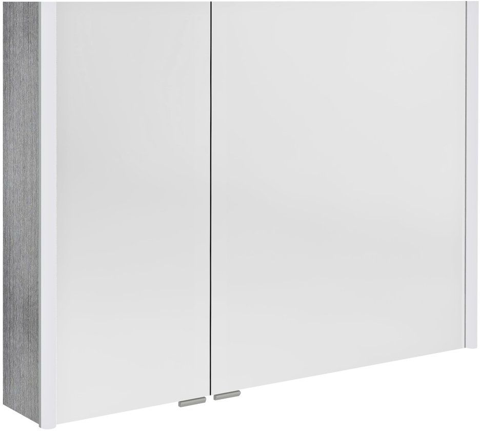 Sapho Alix Kabinett 96x17.5x70 cm Spiegelschrank grau-eiche AX196-0011