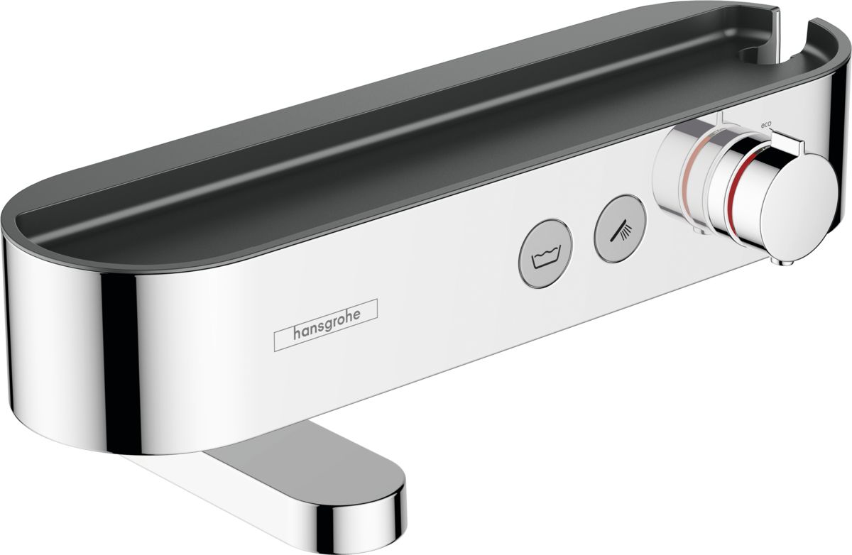 Hansgrohe ShowerTablet Badewannen- und Duscharmatur Wandmontage mit Thermostat chrom 24340000