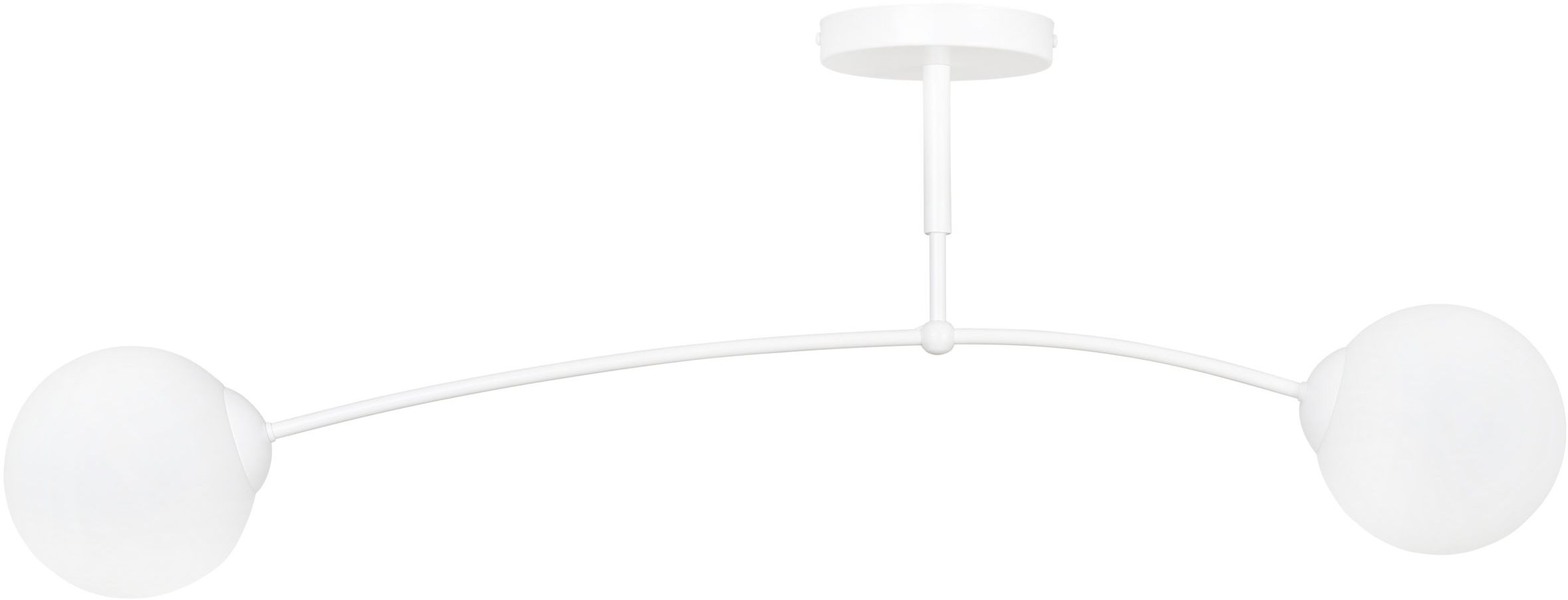 Emibig Pregos Deckenlampe 2x10 W weiß-milchig 671/2