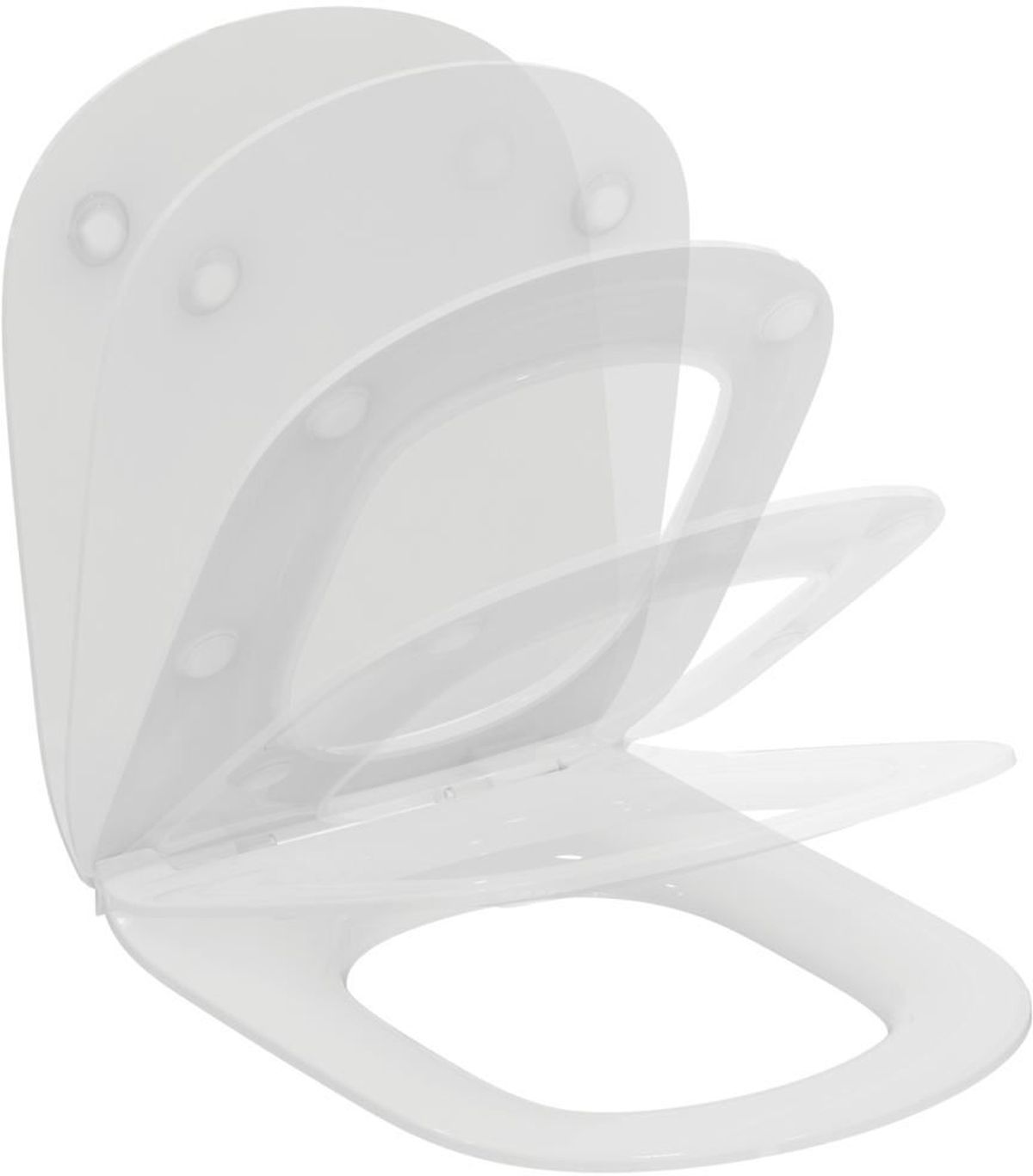 Ideal Standard Tesi Toilletensitz absenkautomatik weiß T3527V1