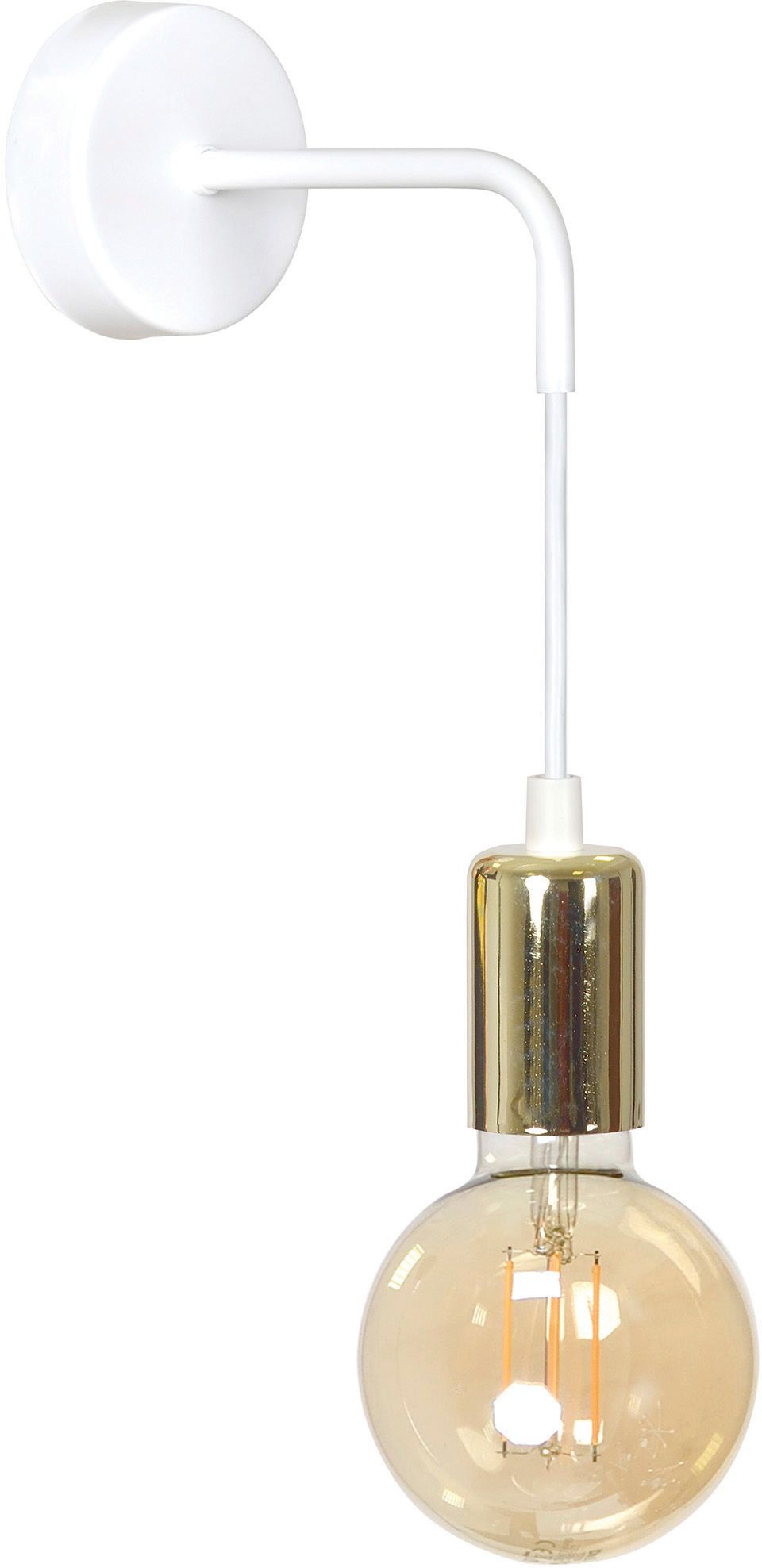 Emibig Vesio Leuchter 1x15 W weiß-gold 786/K1