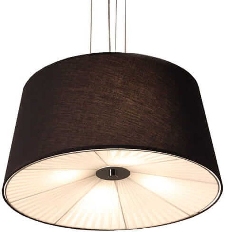 Light Prestige Bali Pendelleuchte 4x60 W schwarz LP-1322/1PBK