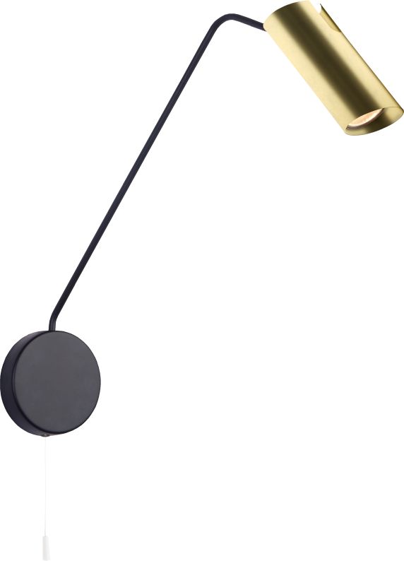 Light Prestige Futuro Leuchter 1x35 W schwarz-gold LP-17001/1WLGD/BK