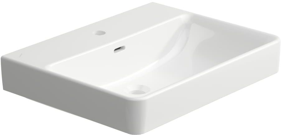 Laufen Pro S Waschbecken 60x46.5 cm rechteckig Klassisch-Möbel weiß H8109634001041