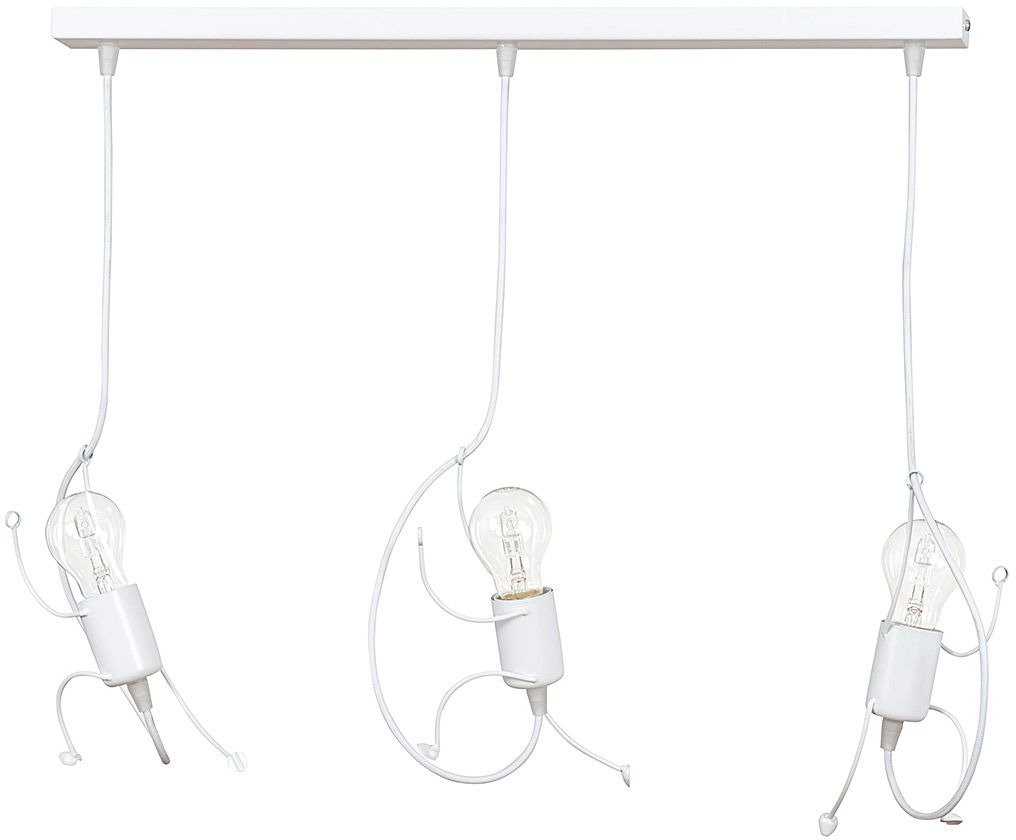 Emibig Bobi Pendelleuchte 3x15 W weiß 538/3