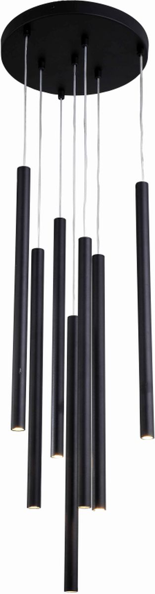 Light Prestige Lungo Pendelleuchte x5 W schwarz LP-894/7PBK