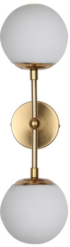 Light Prestige Dorado Leuchter 2x40 W weiß-gold LP-002/2WL