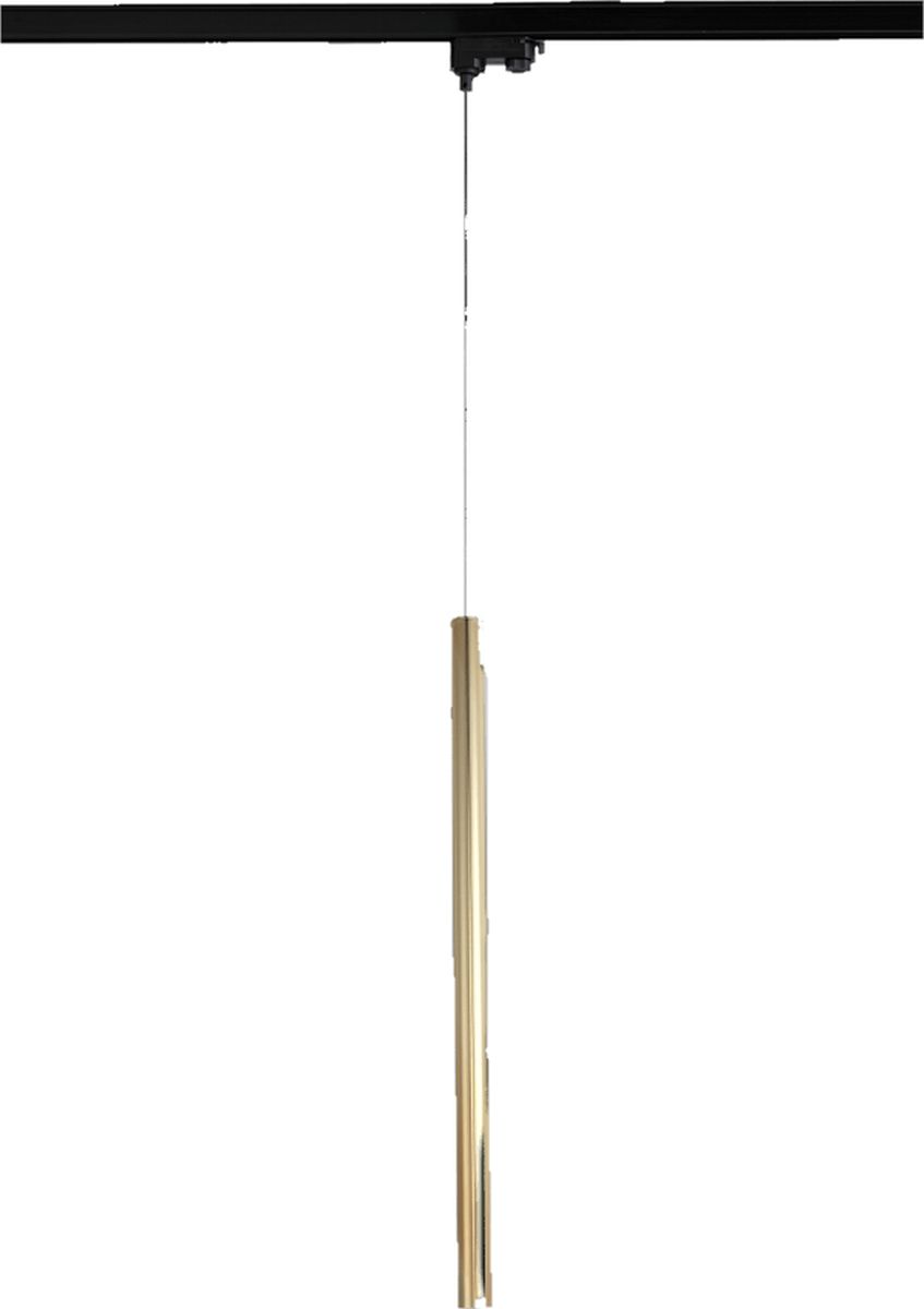Light Prestige Lungo Lampe für Sammelschienen 1x5 W schwarz-gold LP-894/1PGD1F