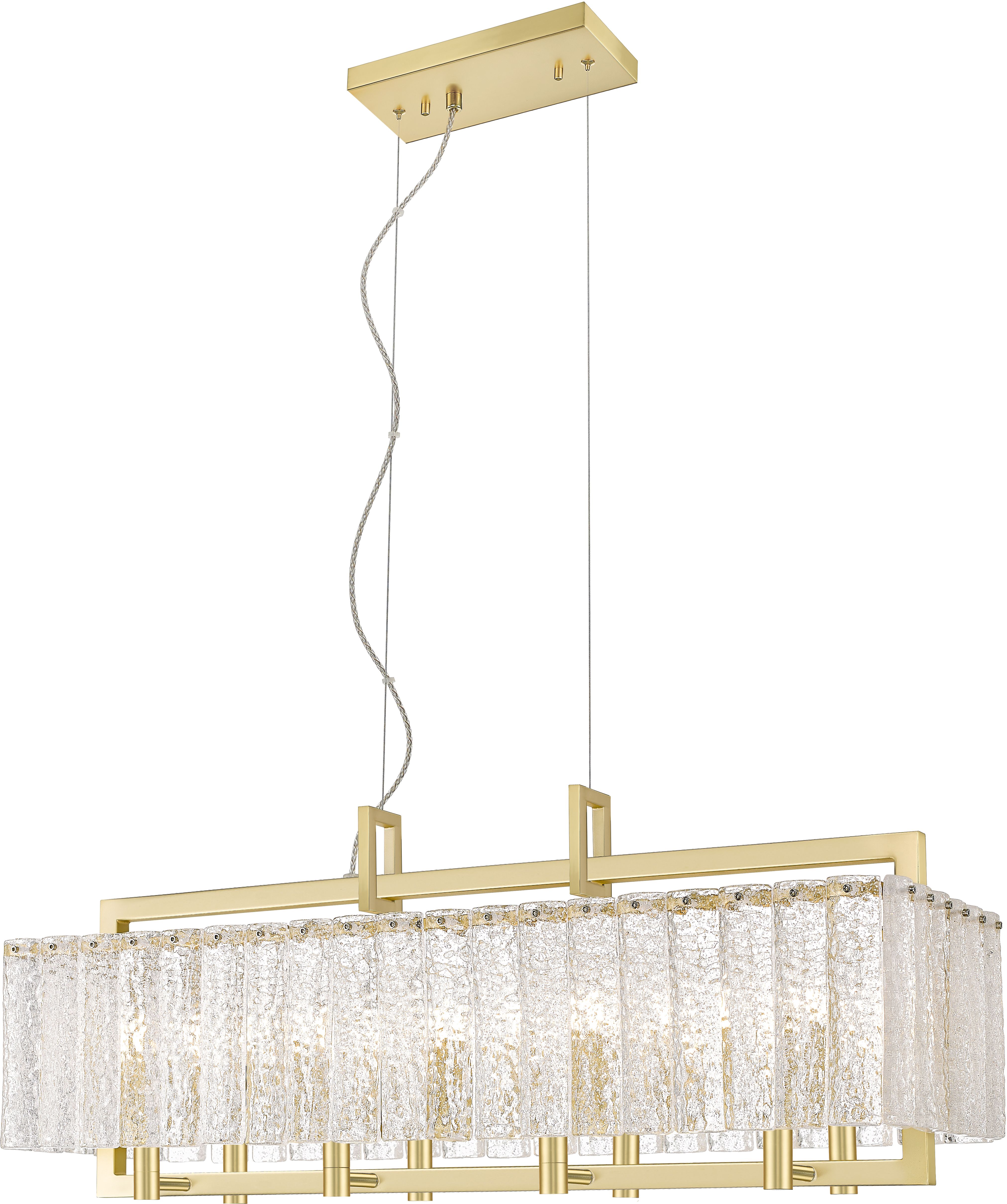 Zuma Line Palace Pendelleuchte x42 W transparent-gold P0523-08A-U8AC