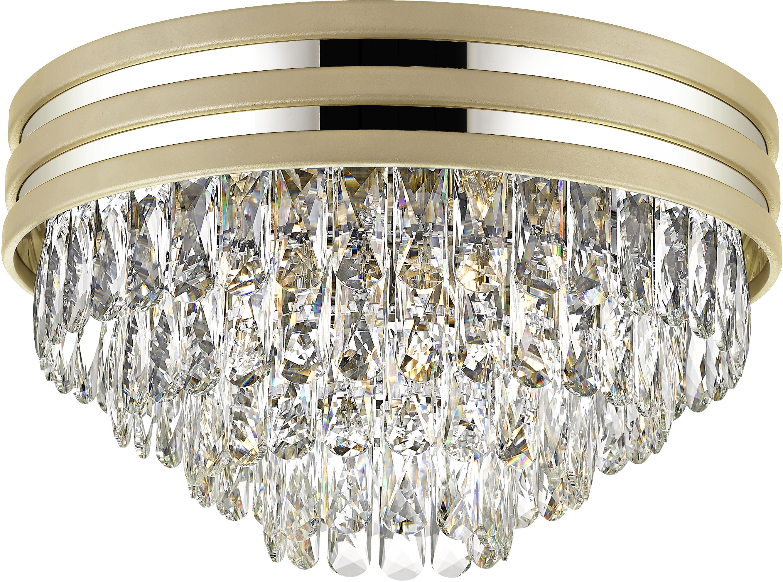 Zuma Line Naica Deckenlampe 5x40 W transparent-gold C0525-05A-V6B5