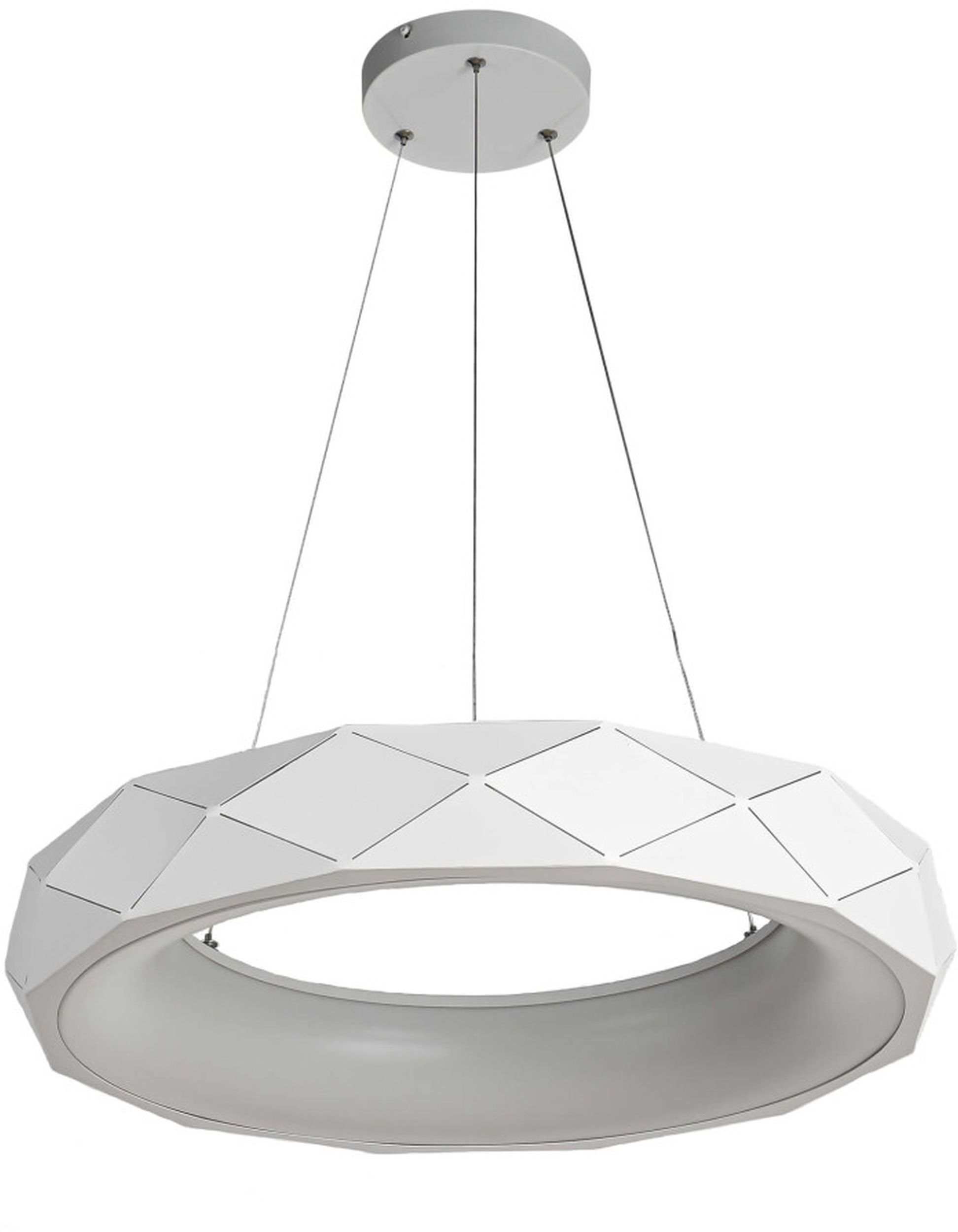 Light Prestige Reus Pendelleuchte 1x36 W weiß LP-8069/1PLEDWH