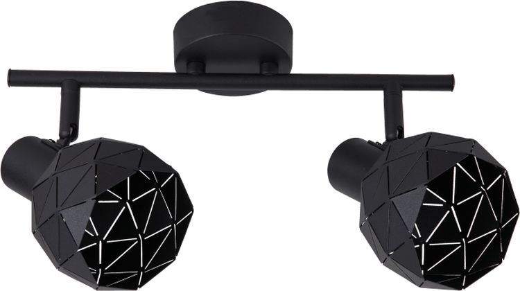 Light Prestige Reus Deckenlampe 2x40 W schwarz LP-8069/2WSBK