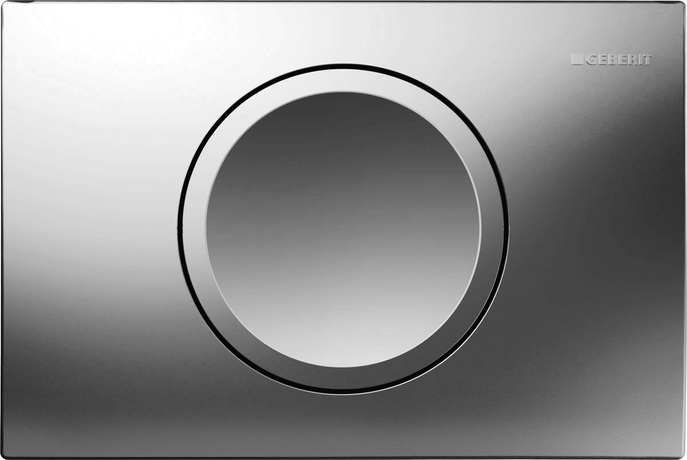Geberit Delta15 Betätigungsplatte für Toilette mattchrom 115.109.46.1