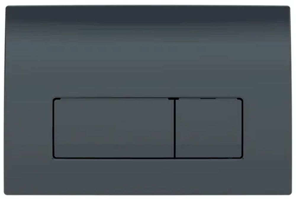 Geberit Delta Betätigungsplatte für Toilette schwarz 115.119.DW.1