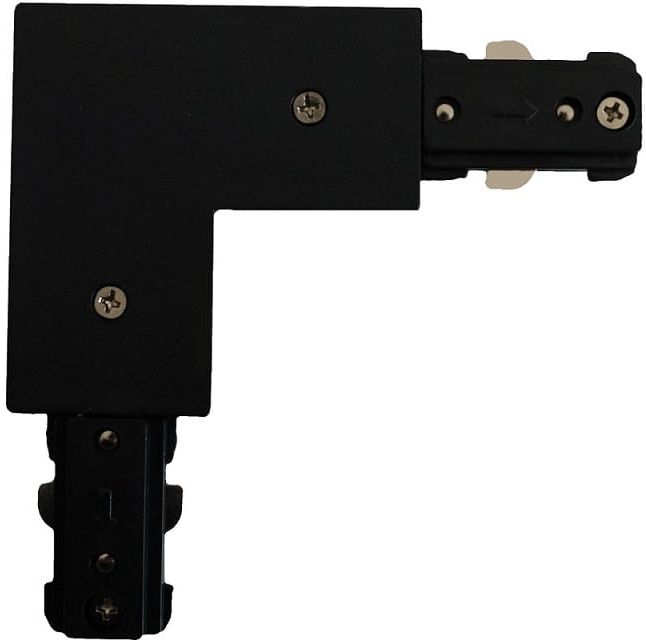 Light Prestige System 1F Verbinder x W schwarz LP-552-S-BK