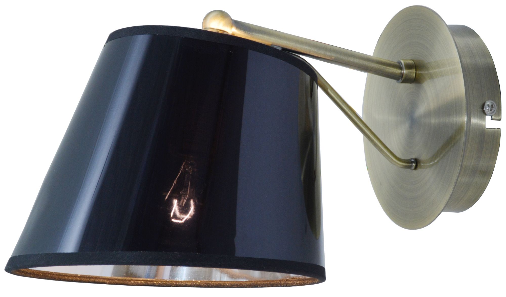 Candellux Cortez Leuchter 1x40 W schwarz-patina 21-54975