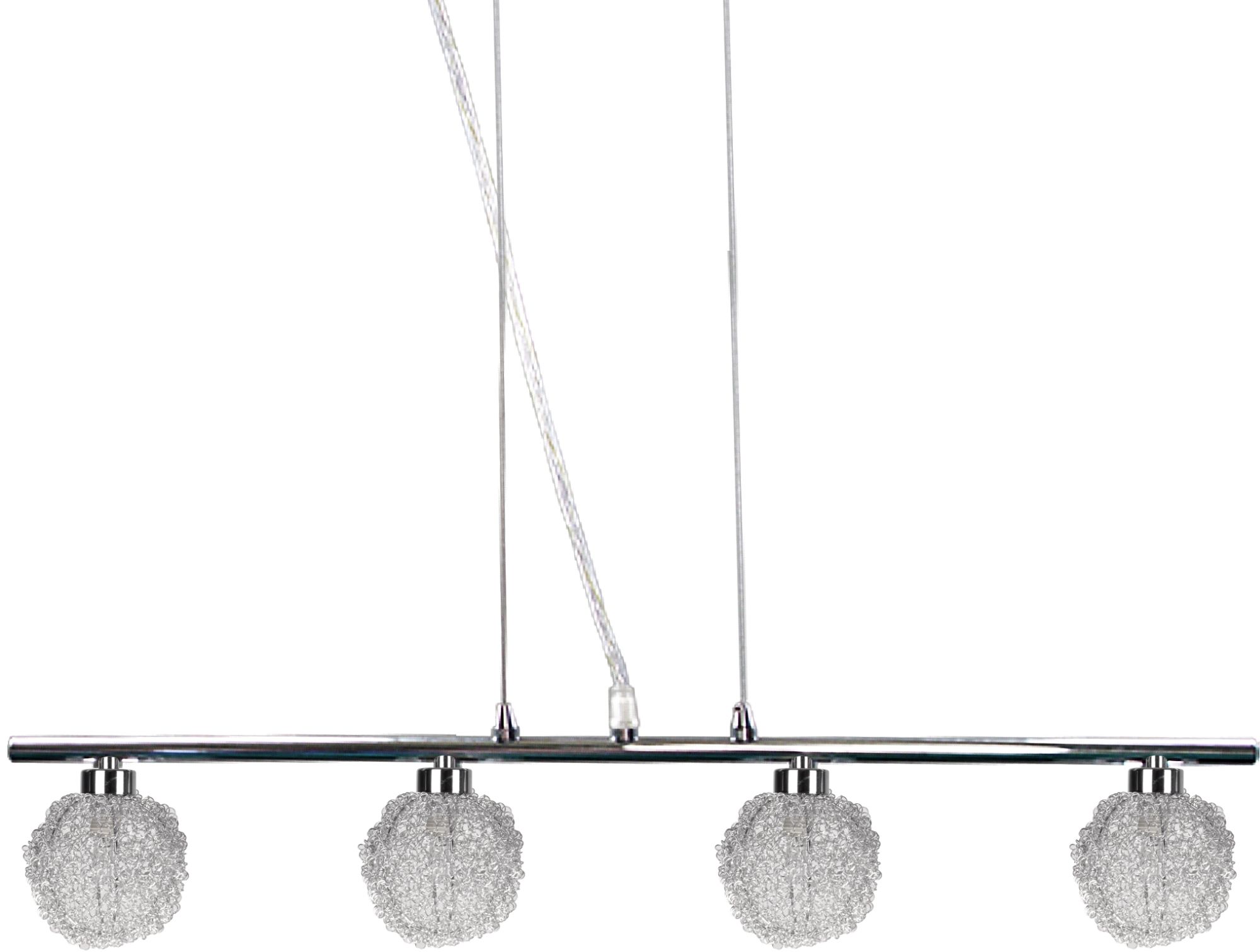 Candellux Wind Pendelleuchte 4x40 W chrom 34-14092