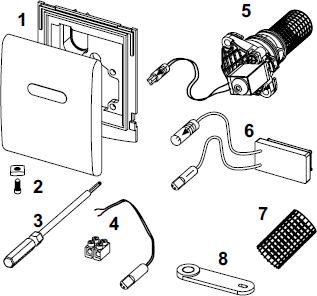 Tece Profil infrarotsensor 9820088