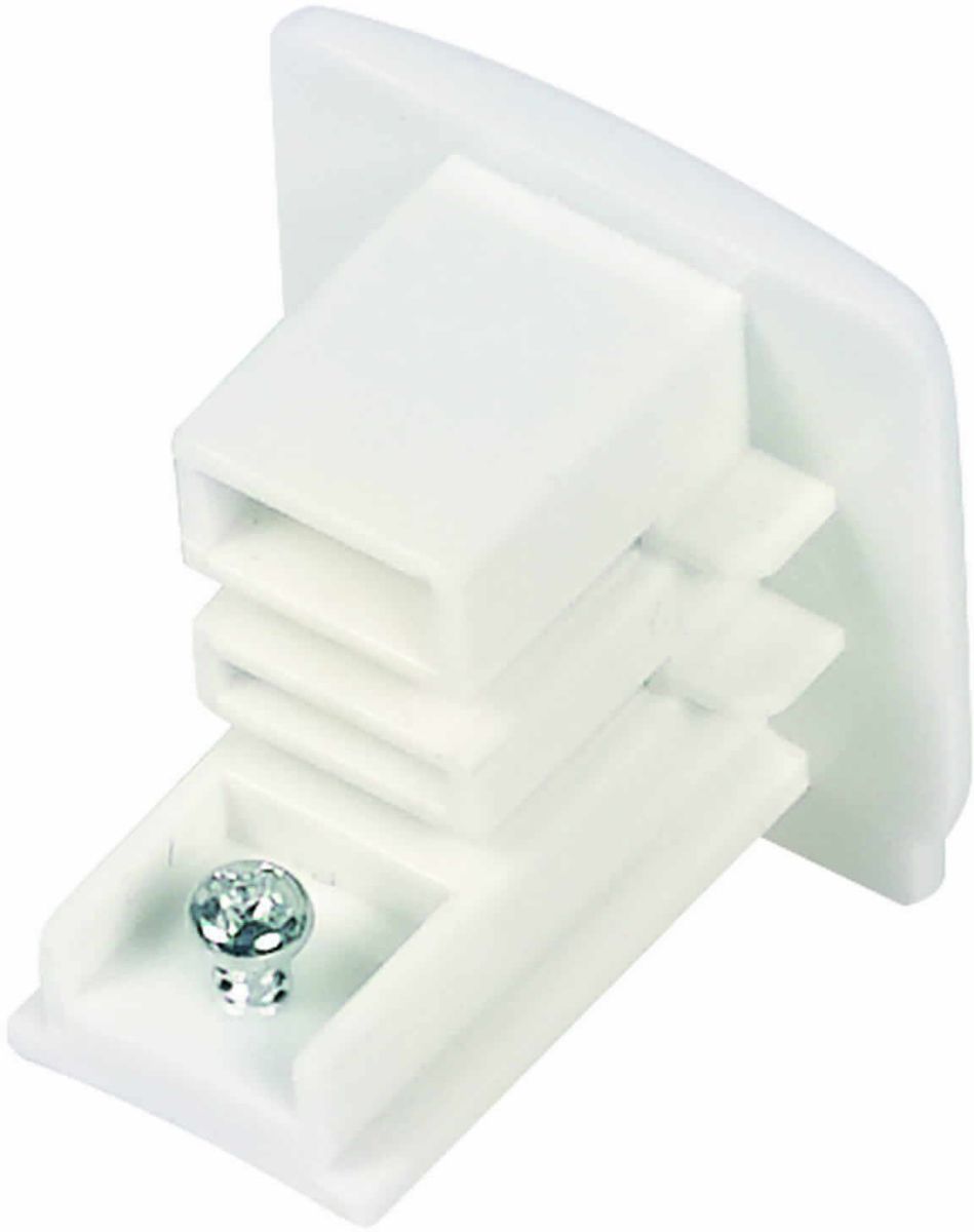 Light Prestige System 3F Das Ende der Sammelschiene x W weiß LP-556/END4WWH