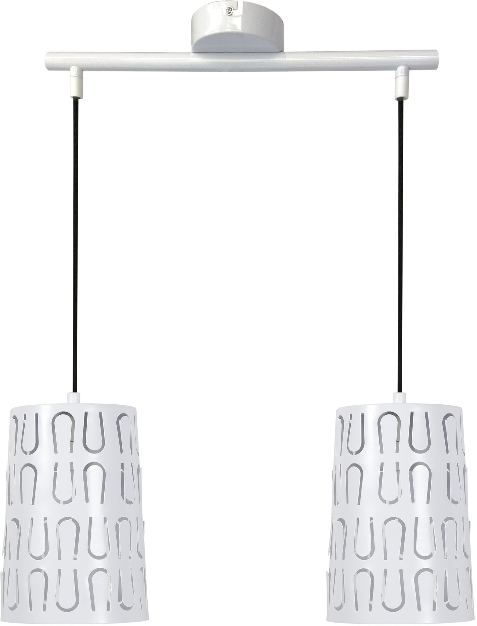 Candellux Vista Pendelleuchte 2x60 W weiß 32-64271