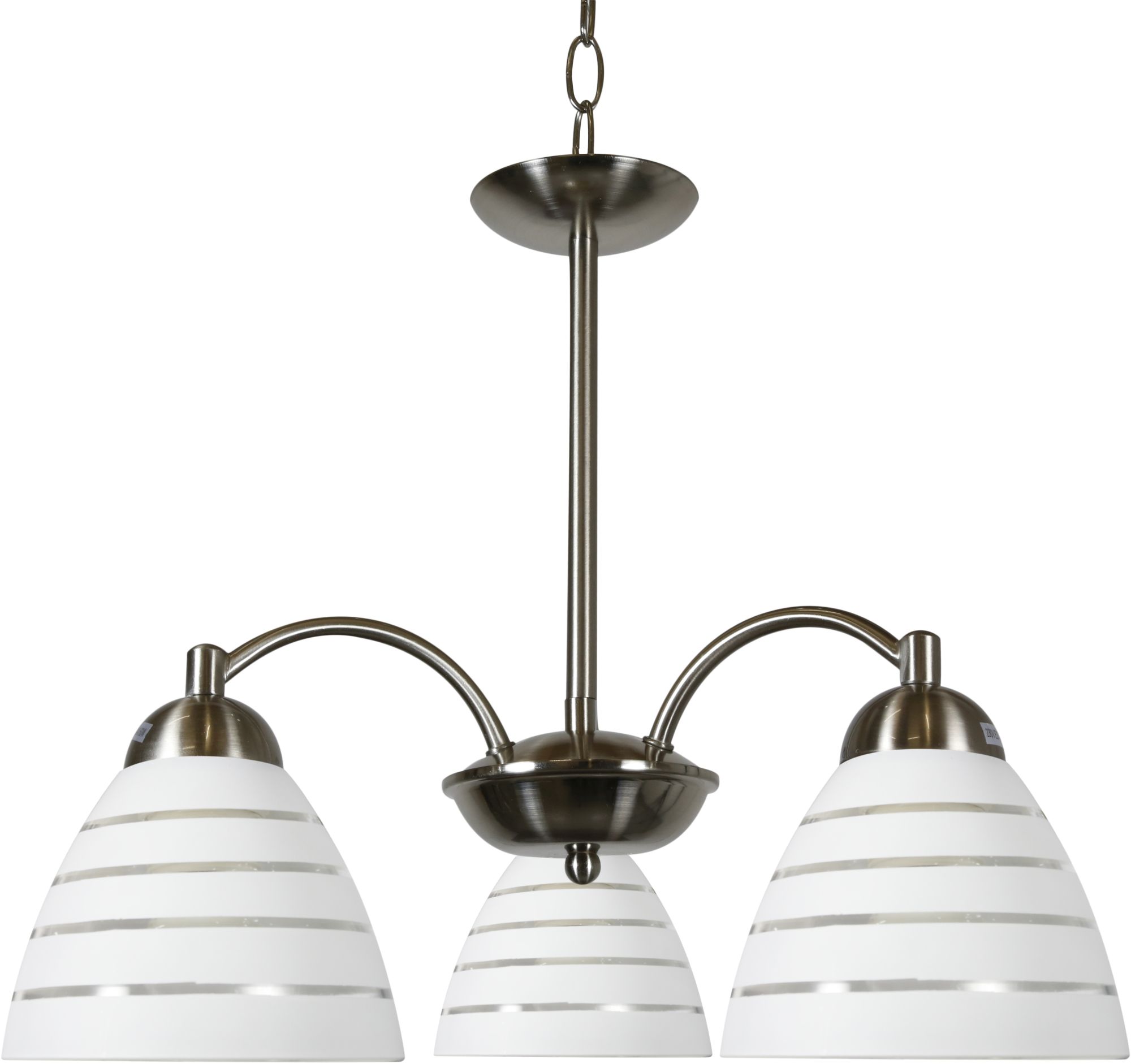 Candellux Uli Pendelleuchte 3x60 W weiß-satin 33-66152