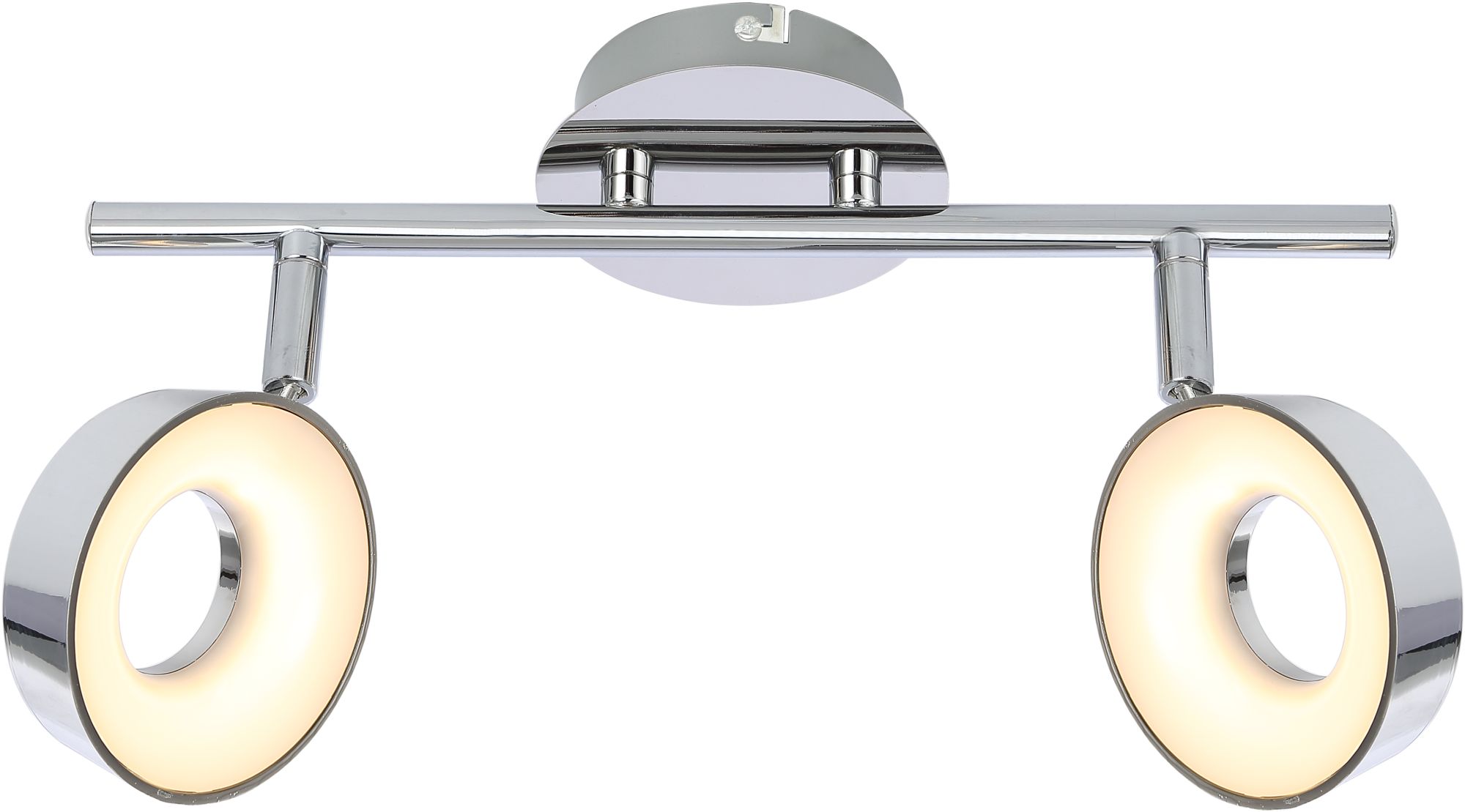 Candellux Isla Deckenlampe 2x4 W chrom 92-61713