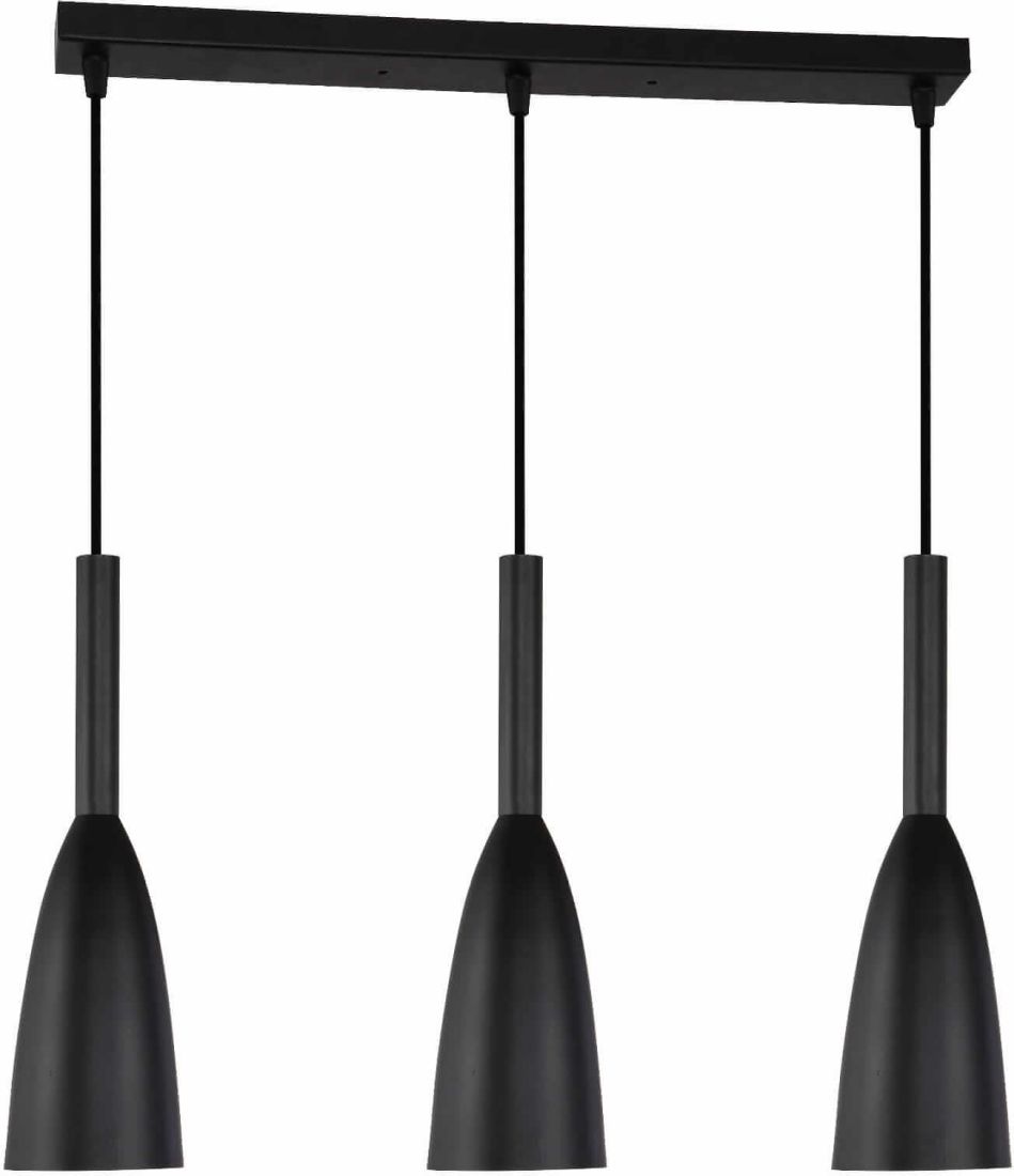 Light Prestige Solin Pendelleuchte 3x60 W schwarz LP-181/3LBK