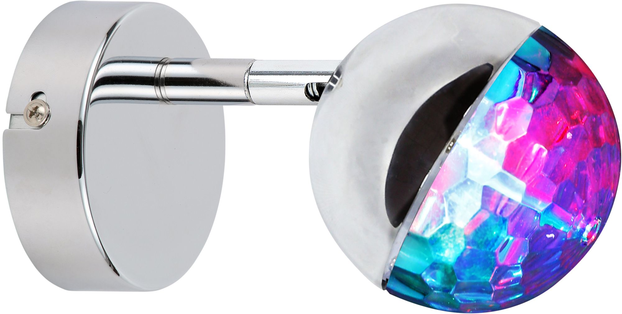 Candellux Party Leuchter 1x3 W chrom 91-67753