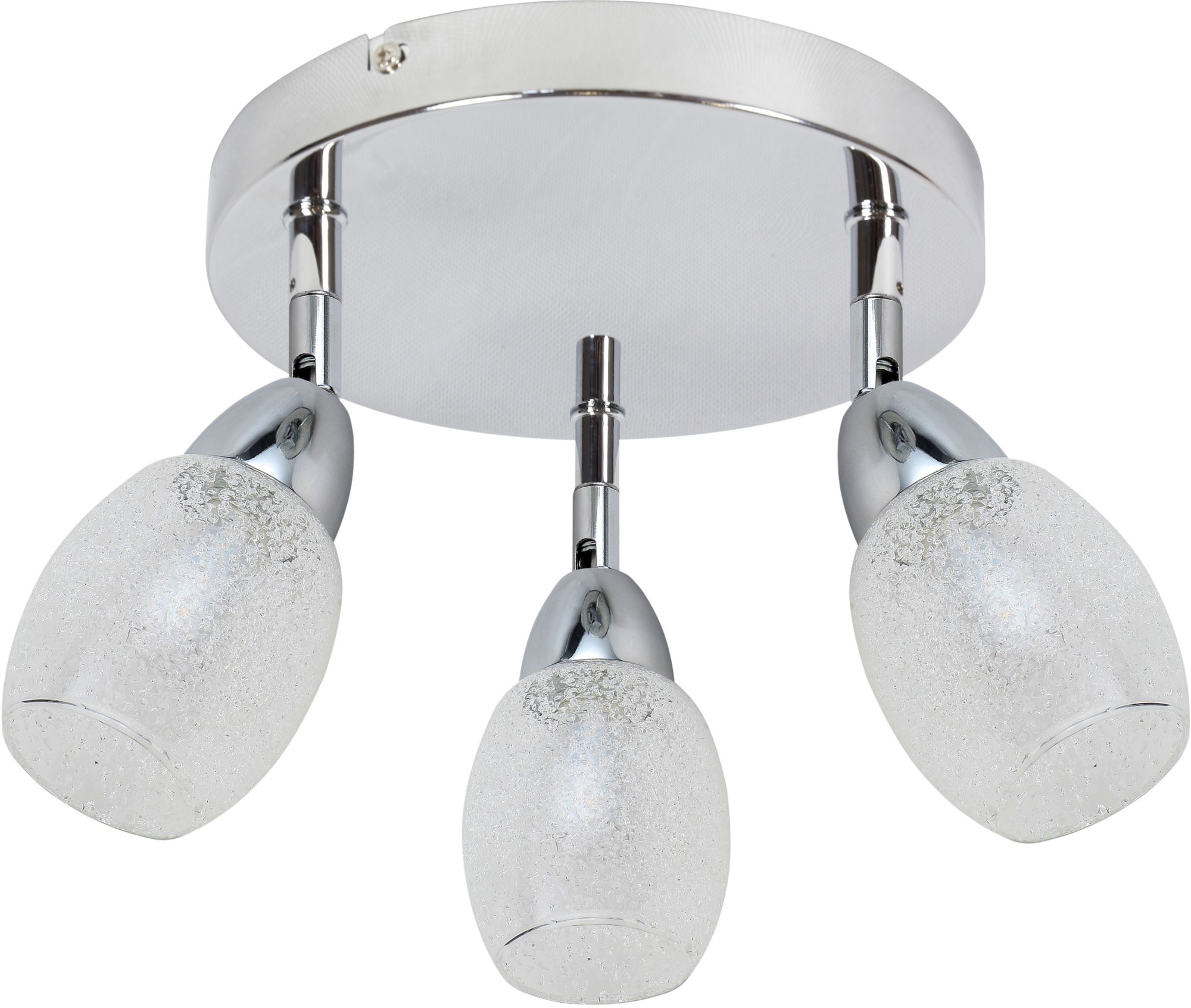 Candellux Rico Deckenlampe 3x6 W chrom-transparent 98-67692