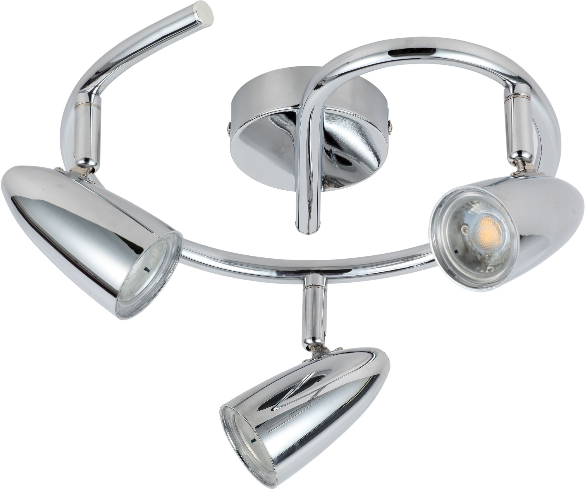 Candellux Liberty Deckenlampe 3x4 W chrom 93-49612