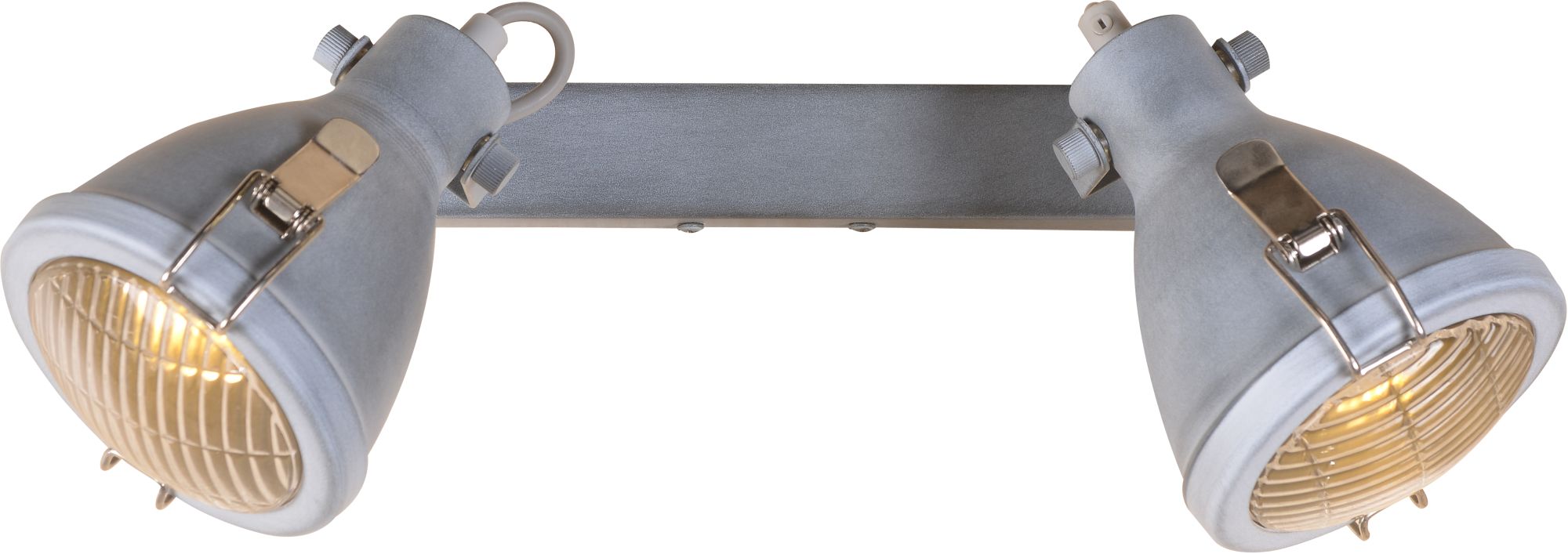 Candellux Crodo Deckenlampe 2x40 W grau 92-71118